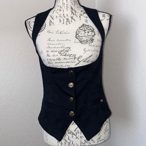 Bust cut out vest